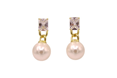 Barok İnci Swarovski Romatik Küpe